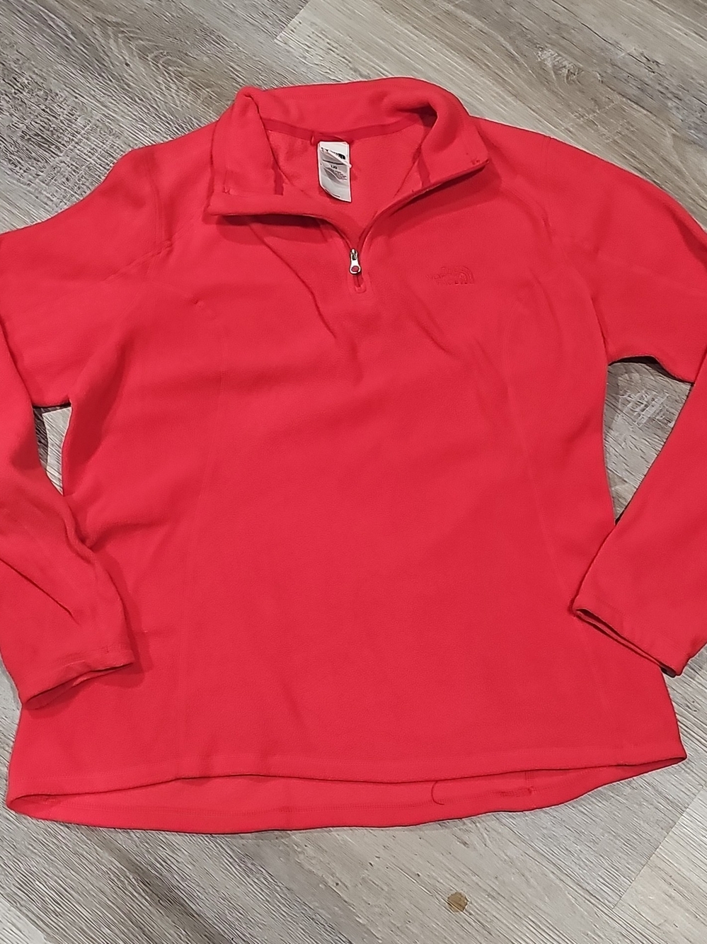 The North Face Women's Quarter Zip Fleece Pullover - Bright Pink